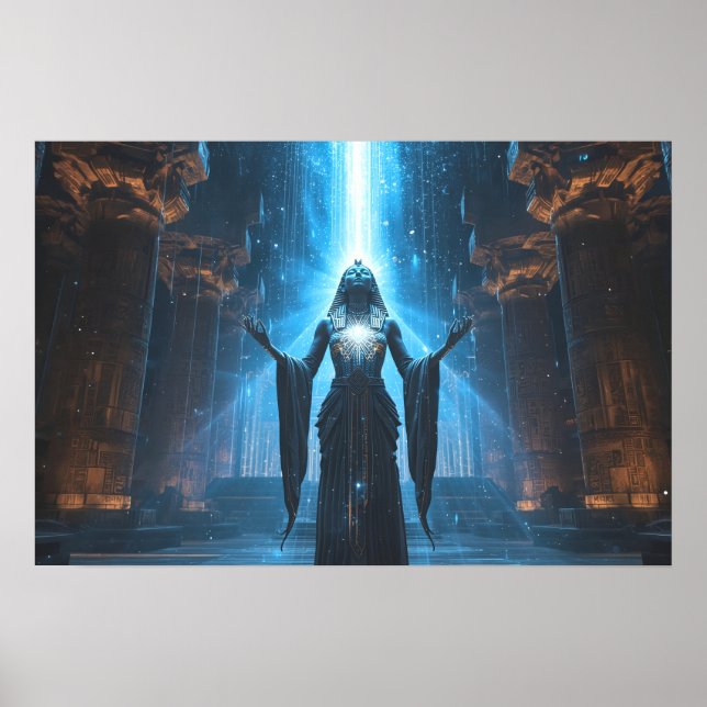 Ascension of the Starborn Priestess: Sci Fi  Poster (Framsidan)