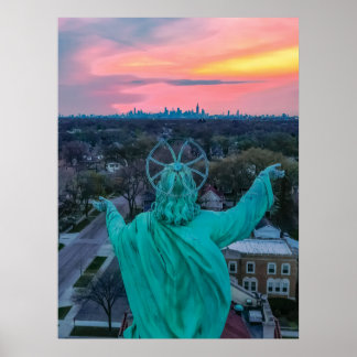 Ascension över Skyline Poster