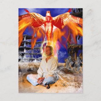 Ascension Tarot Card Art Vykort