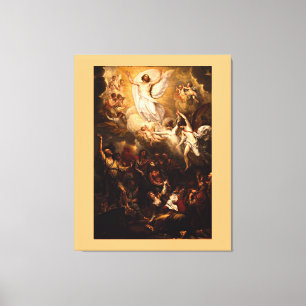 Ascensionen av Benjamin Väster Canvastryck