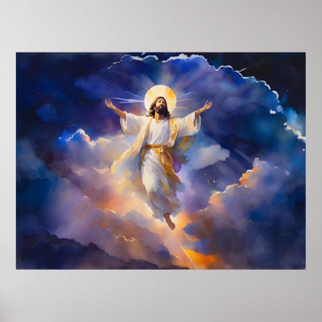 Ascensionen av Jesus Kristus Poster (Framsidan)