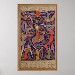 Ascensionen av profeten Mohammed, persiska Poster