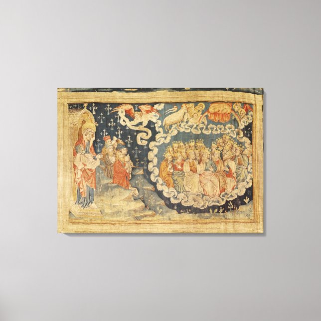 Ascensionen i lampan canvastryck (Framsida)