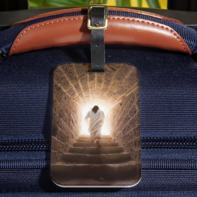 Ascensionen - Jesus går in i ljuset Bagagebricka (Framsida Insitu 2)