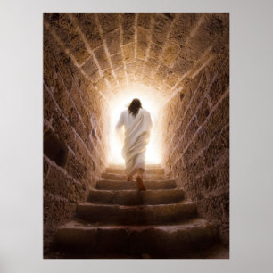 Ascensionen - Jesus går in i ljuset Poster