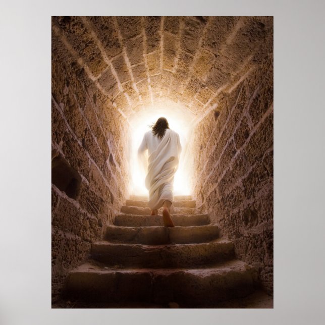 Ascensionen - Jesus går in i ljuset Poster (Framsidan)