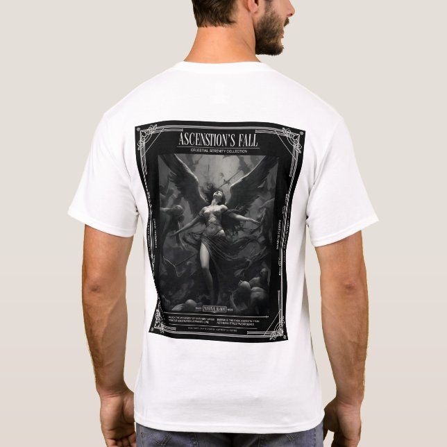 Ascensions Fall | Mörk estetik  T Shirt (Baksida)