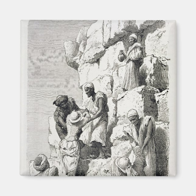 Ascent of the Underbar Pyramid, 1800-talet Magnet (Framsidan)