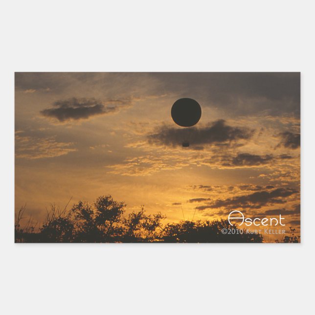 Ascent Rektangulärt Klistermärke (Framsida)