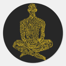 Ascetisk (svart med gult)