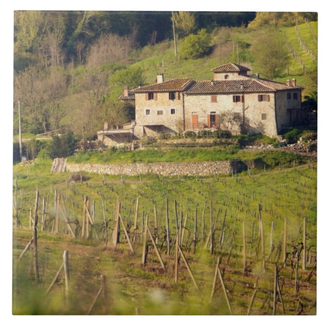 Aschuito, en arbetsplats som tar emot gäster, kakelplatta (Framsidan)