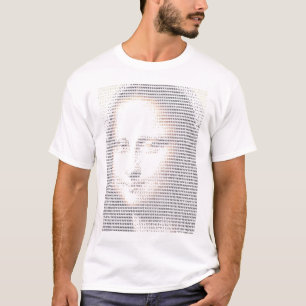 ASCII Mona Lisa T Shirt