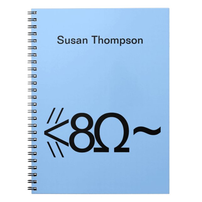 ASCII-mus Anteckningsbok (Framsidan)