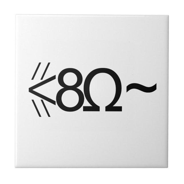 ASCII-mus Kakelplatta (Framsidan)