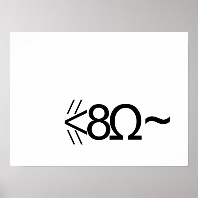 ASCII-mus Poster (Framsidan)