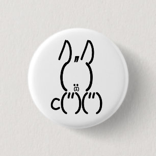 ASCII Rabbit Knapp