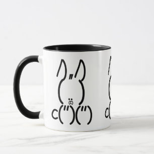 ASCII Rabbit Mugg