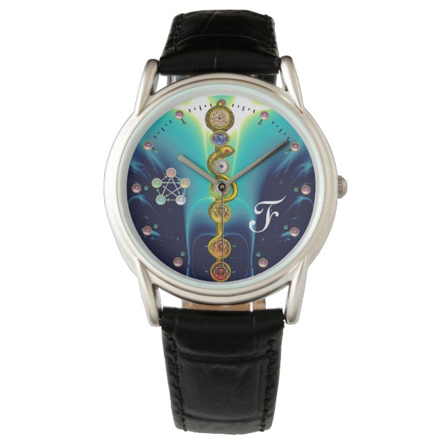 ASCLEPIUS 7 CHAKRAS,YOGA,ANDLIG ENERGI ARMBANDSUR (Framsida)