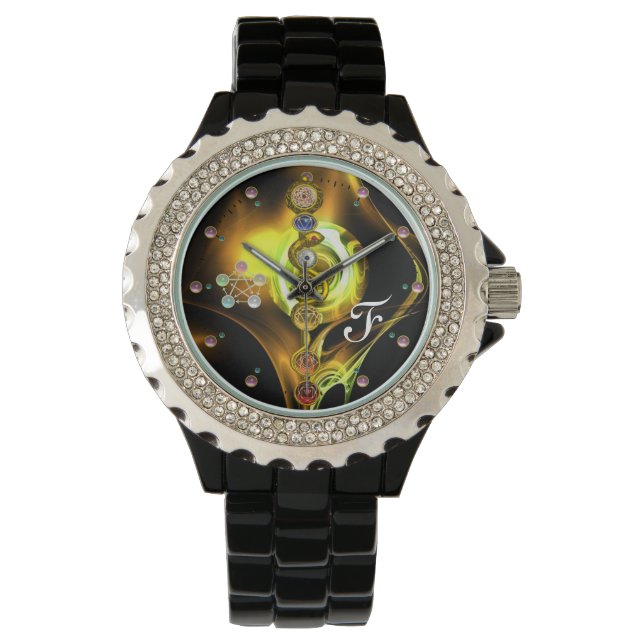 ASCLEPIUS 7 CHAKRAS,YOGA,ANDLIG ENERGI ARMBANDSUR (Framsida)