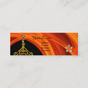 ASCLEPIUS,7 CHAKRAS,YOGA,ANDLIG ENERGI MINI VISITKORT