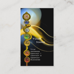 ASCLEPIUS,7 CHAKRAS,YOGA,ANDLIG ENERGI VISITKORT