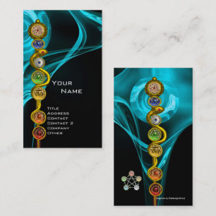ASCLEPIUS,7 CHAKRAS,YOGA,ANDLIG ENERGI VISITKORT