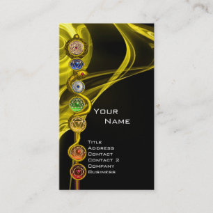 ASCLEPIUS,7 CHAKRAS,YOGA,ANDLIG ENERGI VISITKORT