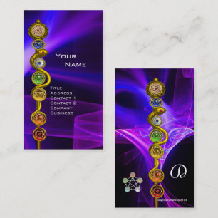 ASCLEPIUS,7 KAKRAS,YOGA,ANDLIG ENERGI VISITKORT