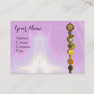 ASCLEPIUS,7 KAKRAS,YOGA,ANDLIG ENERGI VISITKORT