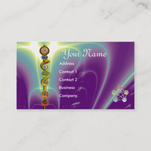 ASCLEPIUS,7 KAKRAS,YOGA,ANDLIG ENERGI VISITKORT