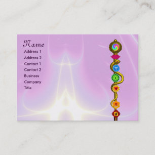 ASCLEPIUS,7 KAKRAS,YOGA,ANDLIG ENERGI VISITKORT