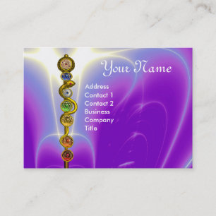 ASCLEPIUS,7 KAKRAS,YOGA,ANDLIG ENERGI VISITKORT