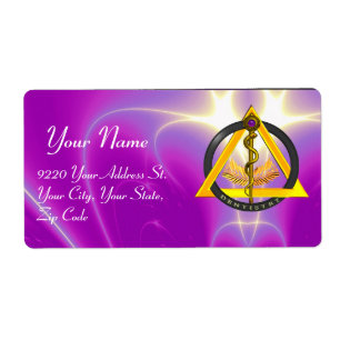 ASCLEPIUS DENTIST TANDVÅRD SYMBOL, rosa Fraktsedel