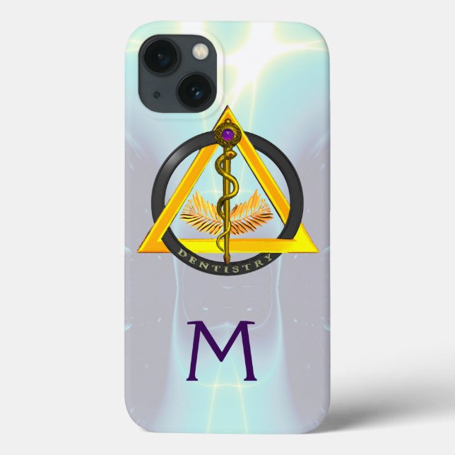 ASCLEPIUS STAV TANDLÄKARE TANDVÅRD MONOGRAM (Baksida)