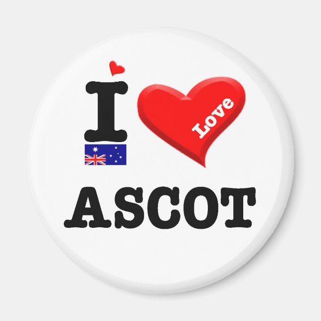 ASCOT - I KÄRLEK MAGNET (Framsidan)