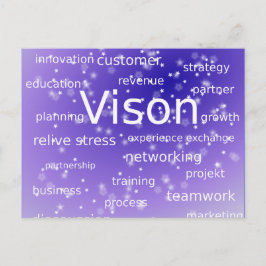 ASDF-273512 MOTIVERING AFFÄRSOETICS VISION ST VYKORT