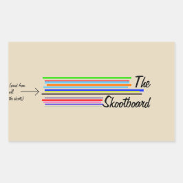 asdfsdf rektangulärt klistermärke