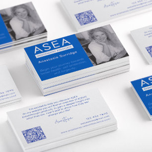 ASEA Associate Matching-webbplats Visitkort
