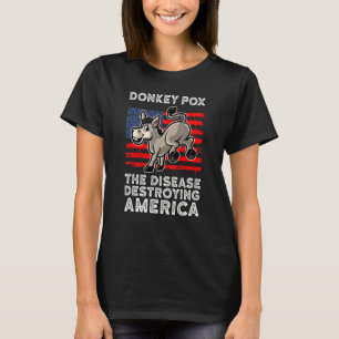 Åseldammar Sjukdomen som Förstör Amerika T Shirt