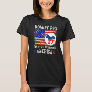 Åseldammar Sjukdomen som Förstör Amerika T Shirt