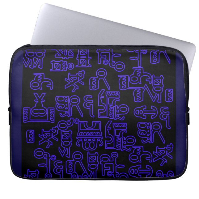 Asemiska irrfarder I Laptop Fodral (Framsidan)