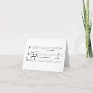 Aset tomma Notecard Kort