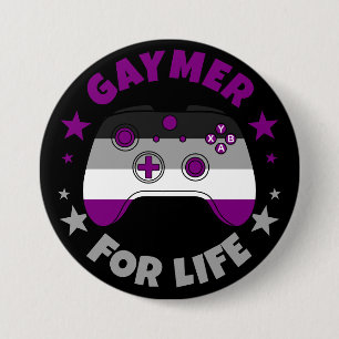 Asex Gaymer för livets videospelsstyrenhet Knapp