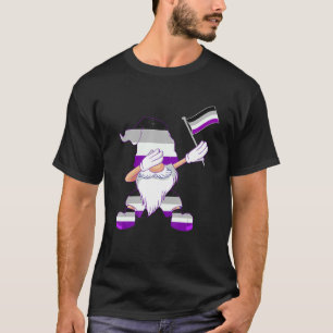 ASexual Dancing Gnome ASexual Flagga Beanie Asexue T Shirt