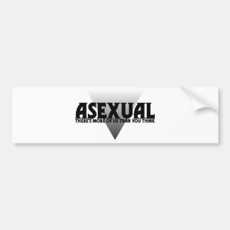 Asexual: Det finns mer av oss, än du tänker Bildekal