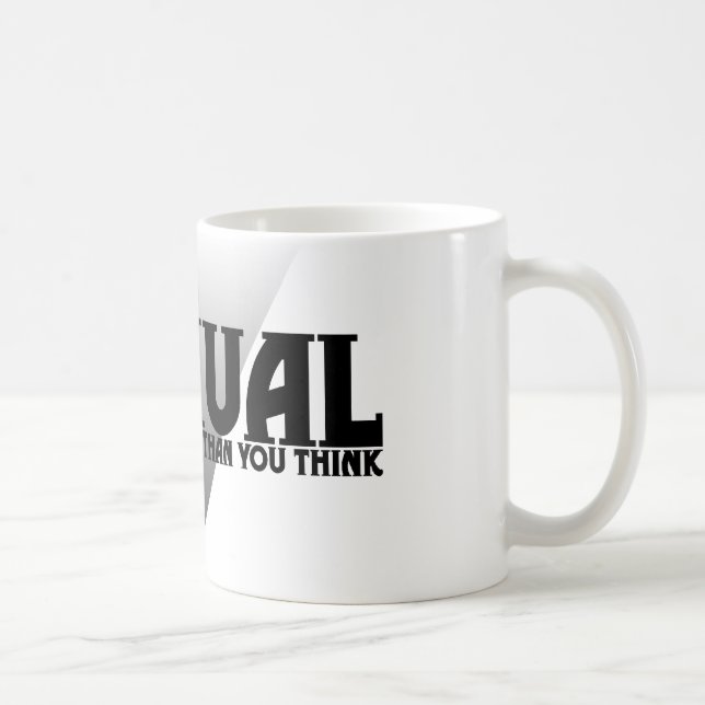 Asexual: Det finns mer av oss, än du tänker Kaffemugg (Höger)