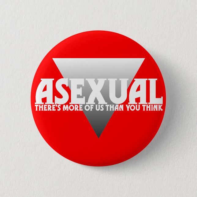 Asexual: Det finns mer av oss, än du tänker Knapp (Framsida)
