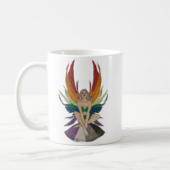 Asexual Faerie Kaffemugg (Vänster)