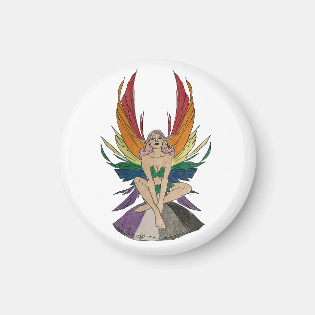 Asexual Faerie Magnet (Framsidan)