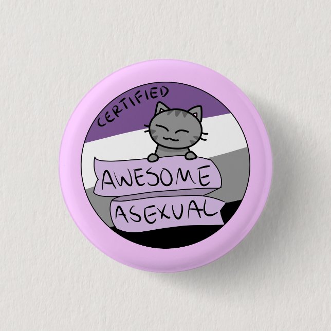 Asexual fantastisk knapp (Framsida)